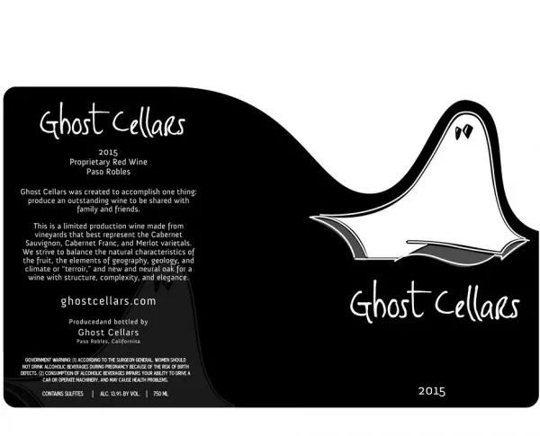 Ghost Cellars wine logo