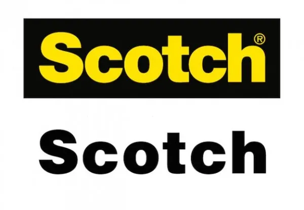 Scotch tape logo