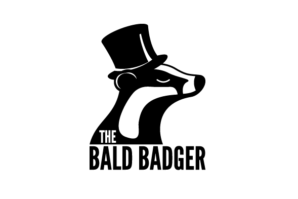 The Bald Badger logo