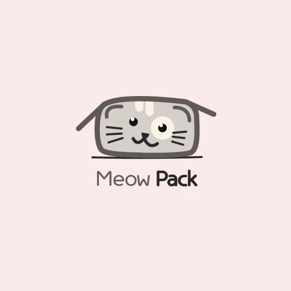 meow pack square cat logo