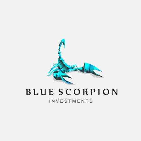 blue scorpion logo