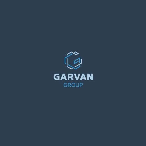 geometric letter modern monogram logo
