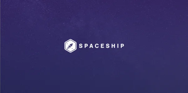 Spaceship logo design