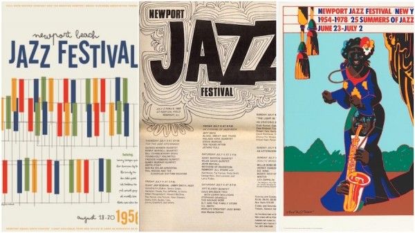 Newport Jazz festival posters