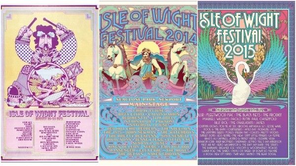 Isle of Wight Festival posters