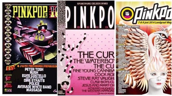 Pinkpop Festival posters