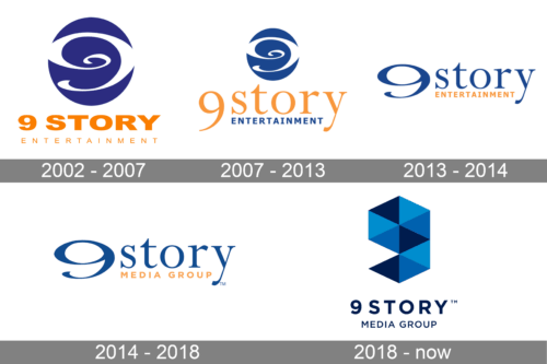 9 Story Media Group Logo history