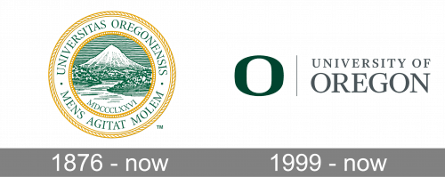 University of Oregon Logo history