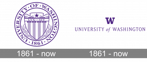 University of Washington Logo history