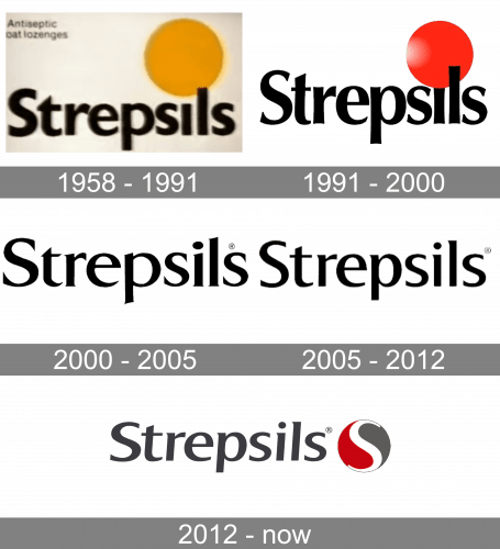 Strepsils Logo history