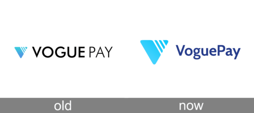 Vogue Pay Logo history